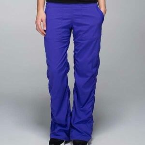 Purple lululemon Unlined Dance Studio Pant